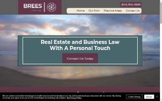 Brees Law Firm, LLC website