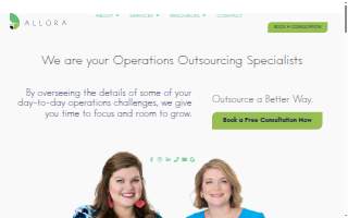 Allora Solutions Group, LLC. website