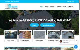 Axis Construction website
