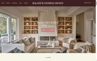 Malatich Cochran Design website