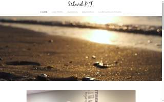 Island PT - Physical Therapy website