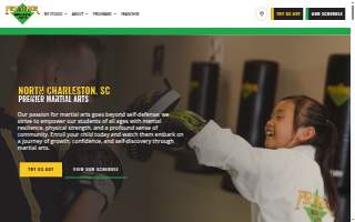 Premier Martial Arts - North Charleston website