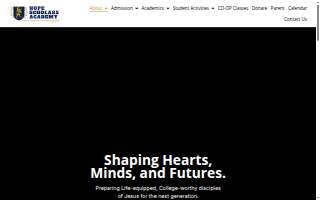Hope Scholars Academy website