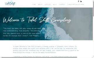 Tidal Shift Counseling LLC website