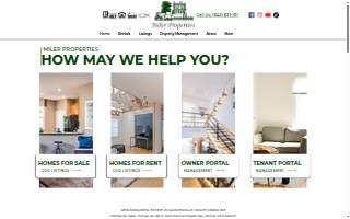 Miler Properties website