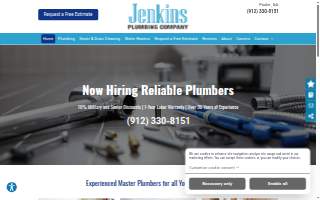 Jenkins Plumbing Co, LC website