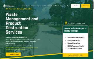 Clean Management Environmental Group, Inc. website