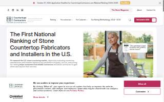 Ranking Countertops Contractors Com website