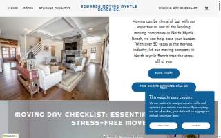 Edwards Moving Labor website