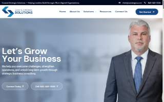 Coastal Strategic Solutions website
