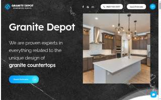 Granite Depot of Myrtle Beach website
