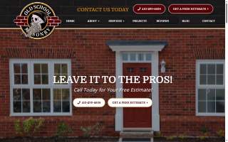 Old School Masonry website