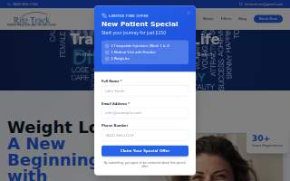 Rite Track Medical Weight Loss and Cosmetic Center website