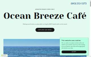 Ocean Breeze Cafe website