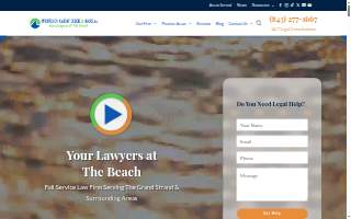 Hucks Law website