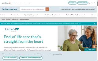 Heartland Hospice of Myrtle Beach website
