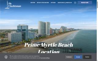 Yachtsman Resort website