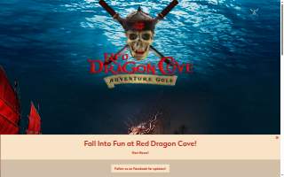 Red Dragon Cove Adventure Golf website