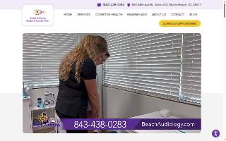 Beach Audiology Hearing and Balance Center website