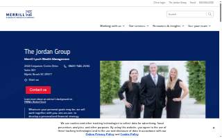 Merrill Lynch Financial Advisor J Jordan website