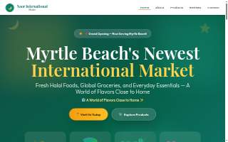 Noor International Market website