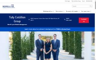 Merrill Lynch Financial Advisor Christian E Tully website