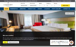 Country Inn & Suites by Radisson, Myrtle Beach website