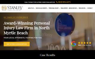 Stanley Law Firm, LLC website