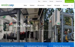 Envirosep website