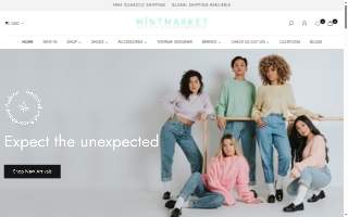 Mint Market website
