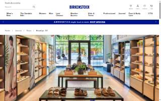BIRKENSTOCK Brooklyn website