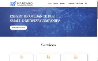 Marzano Human Resources Consulting LLC website