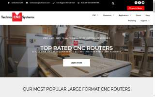 Techno CNC Systems, LLC. website