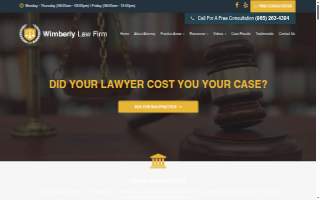 Wimberly Law Firm PLLC website