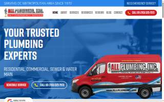All Plumbing Inc website
