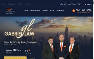 Law Offices of David M. Gabriel website