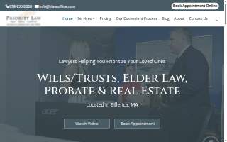 Priority Law (a division of the Haroutunian Law Office) website