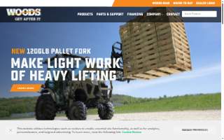 Woods Financial website