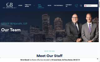Geller Benjamin, LLP website