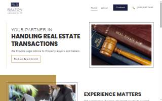 Ralton Law Office website