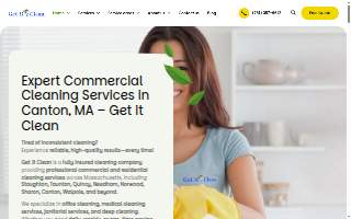 Get it Clean Services website