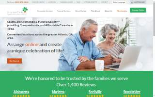 SouthCare Animal Medical Center website