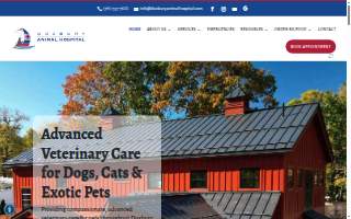 Duxbury Animal Hospital website