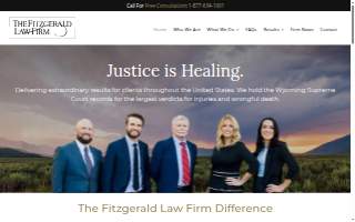 Fitzgerald Law, PC website