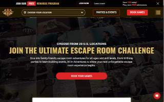 Escape the Mystery Room of Easton website