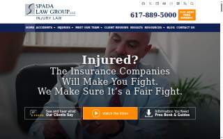 Spada Law Group, LLC website