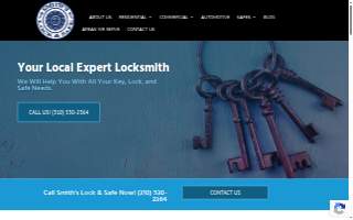 Smith's Lock & Safe website