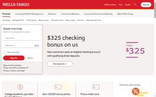 Wells Fargo Advisors of Huntington website