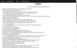 Culture Change Cafe website