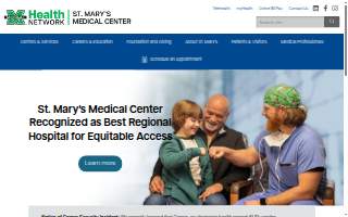 St. Mary’s Urgent Care website